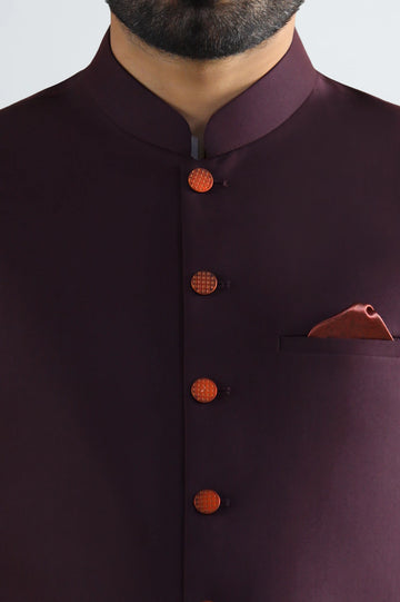 Maroon Waistcoat