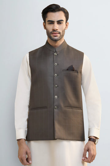 Dark Brown Waistcoat