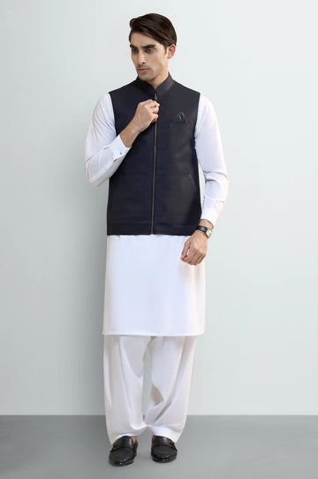 Navy Blue Waistcoat