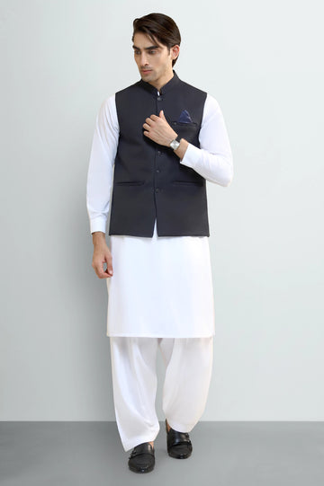 Navy Blue Waistcoat