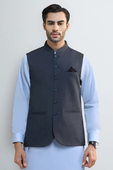 Blue Waistcoat