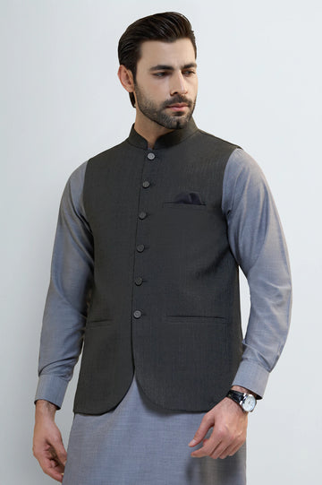 Dark Grey Waistcoat