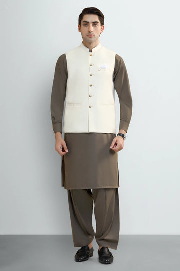 Cream Waistcoat