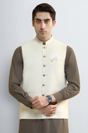 Cream Waistcoat