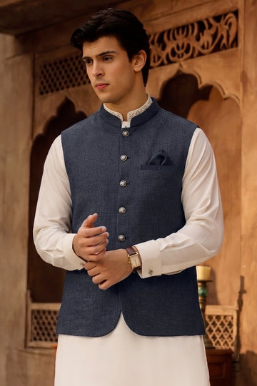 Blue Waistcoat