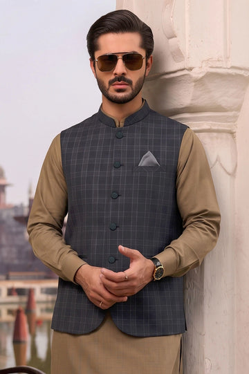 Navy Blue Waistcoat