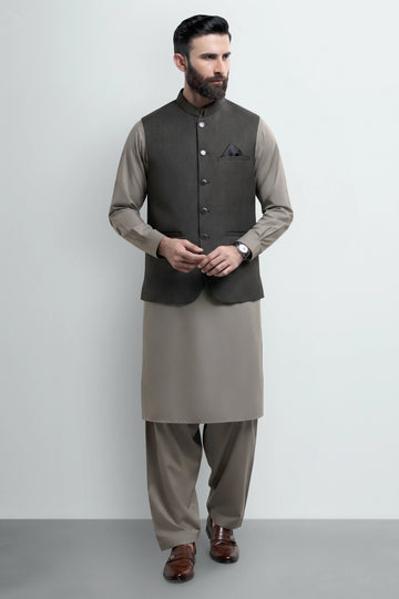 Dark Brown Waistcoat