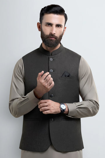 Dark Brown Waistcoat