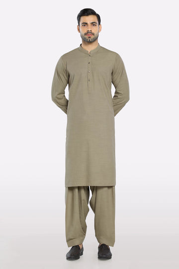 Green Wash & Wear Fabric