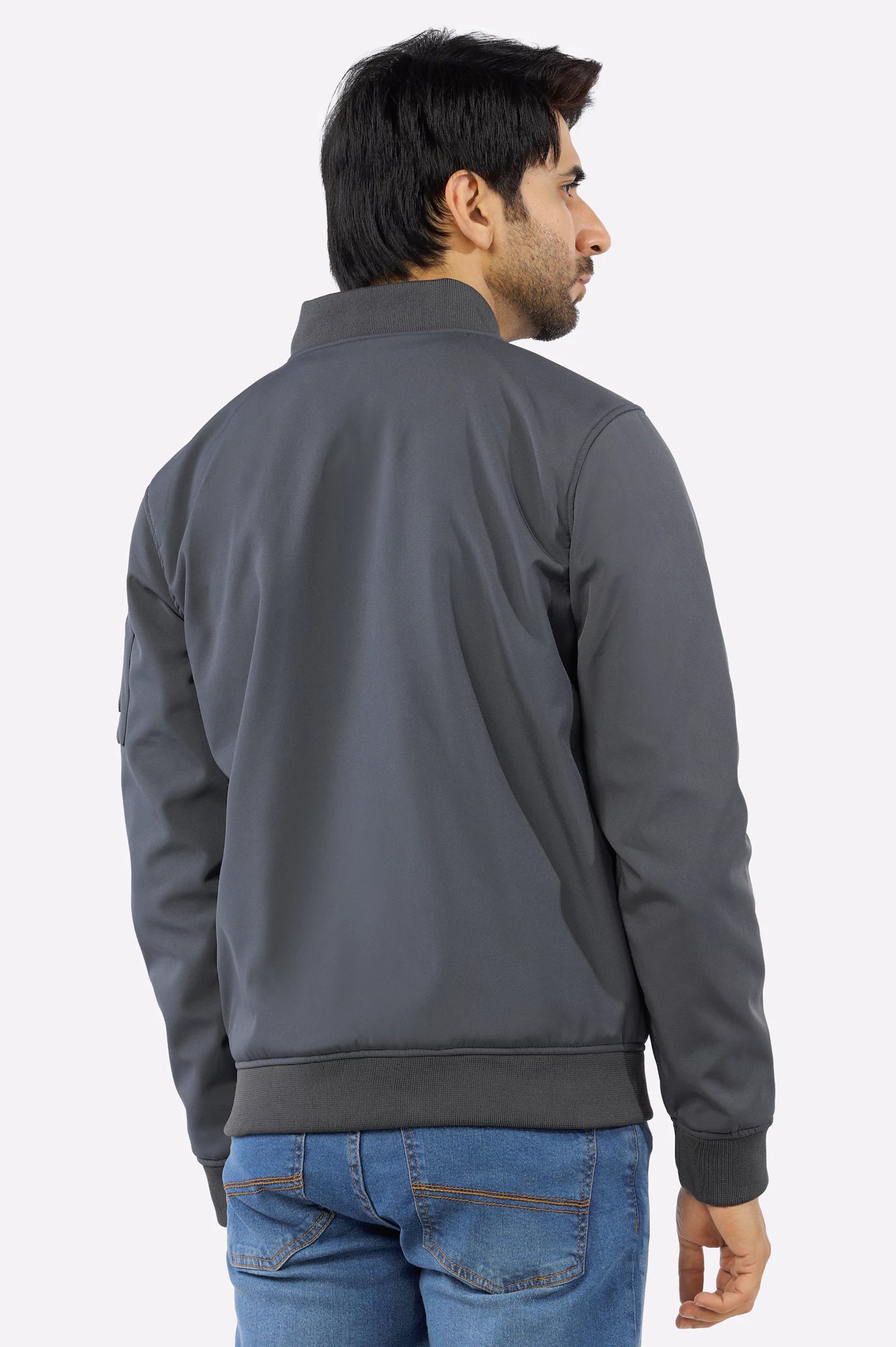 Grey Men's Jacket From Diners