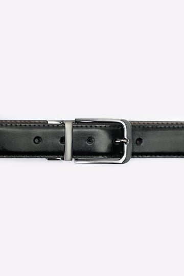 Black Brown Men's Belt