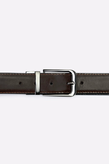 Black Brown Men's Belt