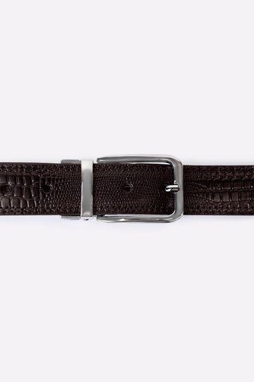 Black Brown Men's Belt
