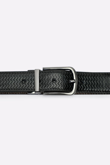 Black Brown Men's Belt