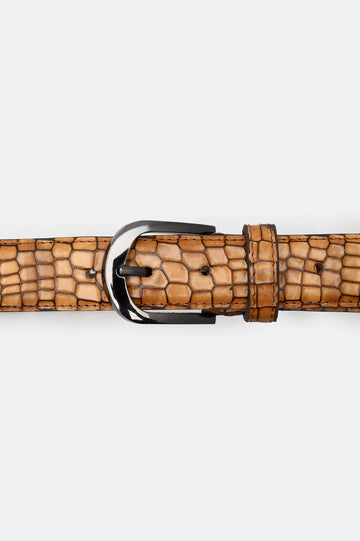 Tan Men's Belt