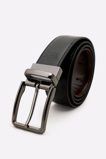 Black Brown Men's Belt