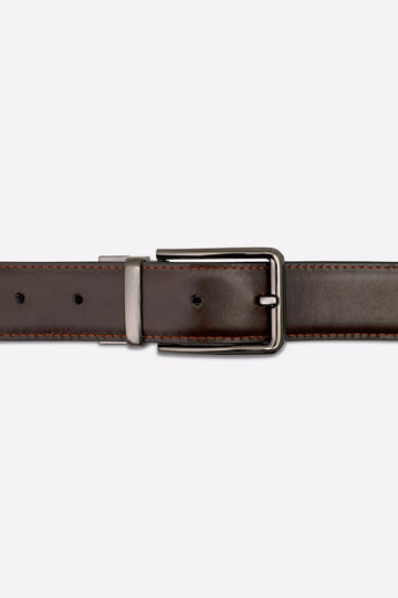 Black Brown Men's Belt