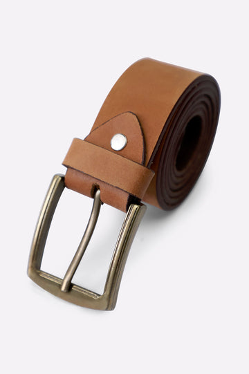 Tan Men's Belt