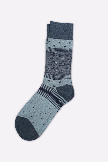 Blue Long Socks