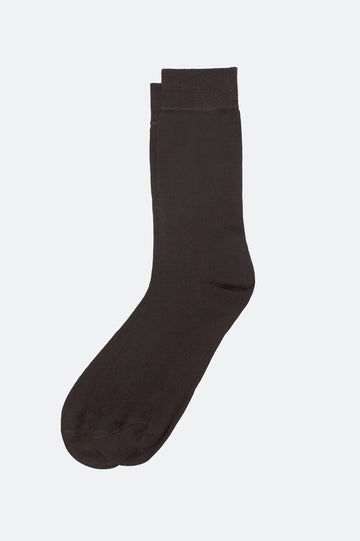 Dark Brown Long Socks