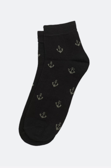 Black Ankle Socks
