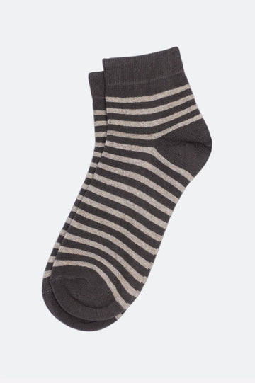 Brown Ankle Socks