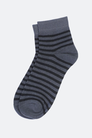 Grey Ankle Socks