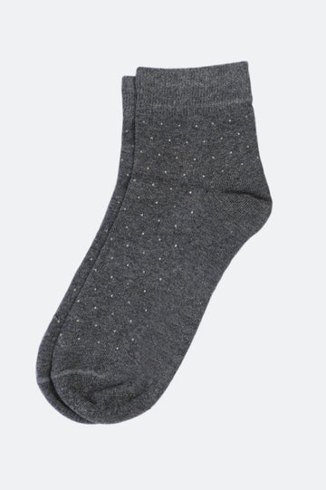 Charcoal Ankle Socks