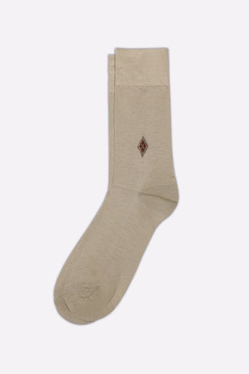 Beige Long Socks