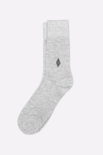 Heather Grey Long Socks
