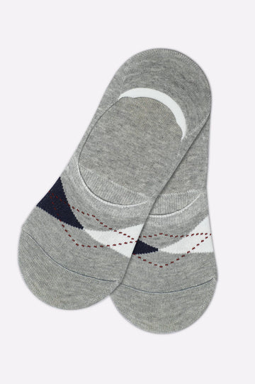 Heather Grey Hidden Socks