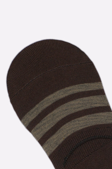 Brown Hidden Socks