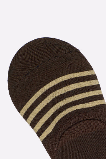 Brown Hidden Socks