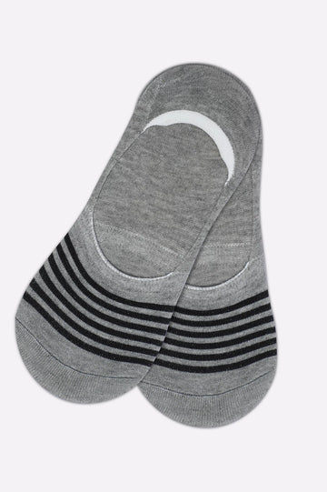 Heather Grey Hidden Socks