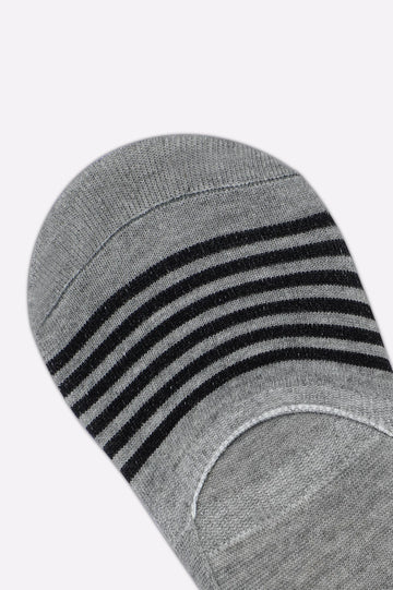 Heather Grey Hidden Socks