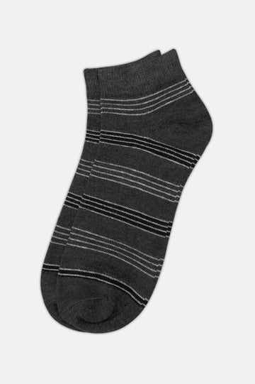 Heather Grey Ankle Socks