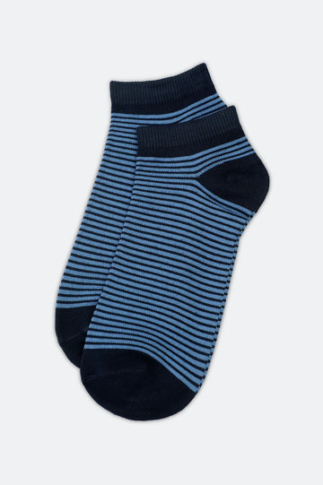 Blue Ankle Socks