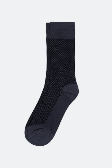 Charcoal Long Socks