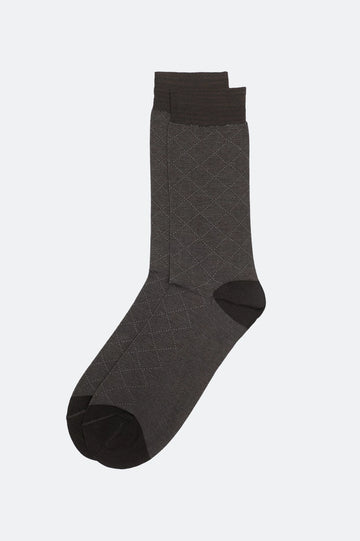 Charcoal Long Socks