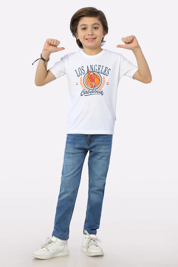 Los Angeles Graphic Printed T-Shirt