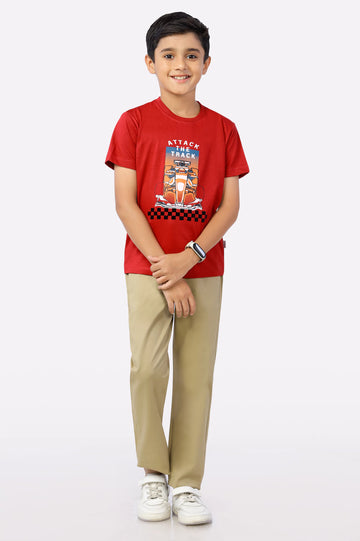 Formula 1 Graphic Printed T-Shirt