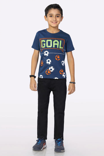 Goal Graphic Printed T-Shirt