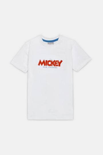 Mickey & Friends Graphic Printed T-Shirt