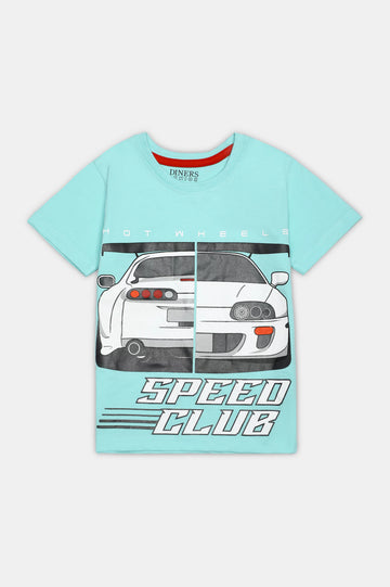 Hot Wheels Graphic Printed T-Shirt