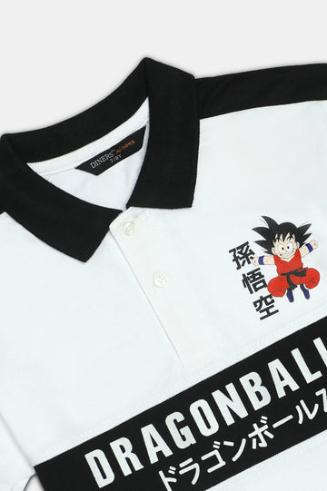 Dragonballz Graphic Boys Polo