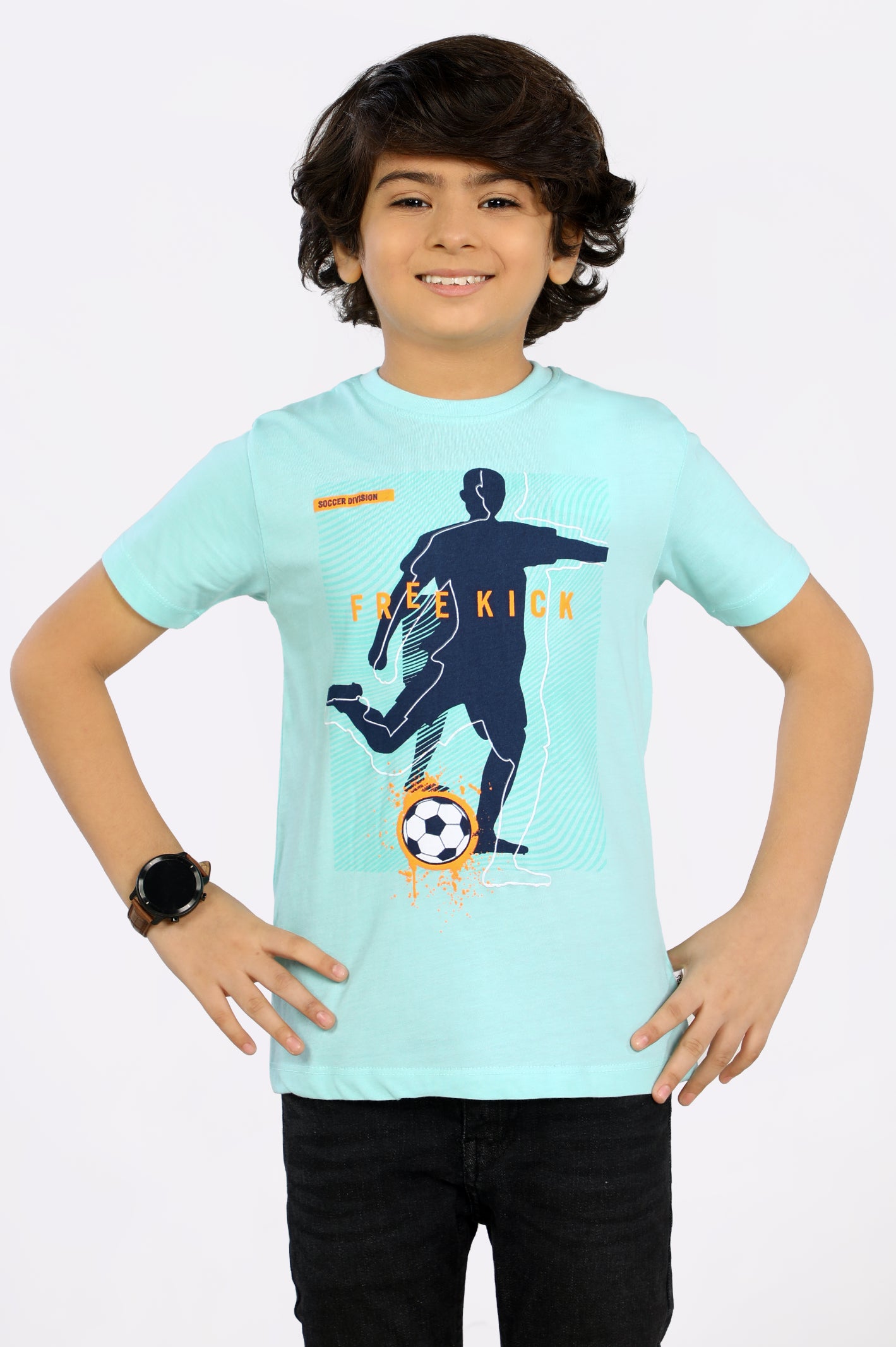 Soccer Print T-Shirt From Diners