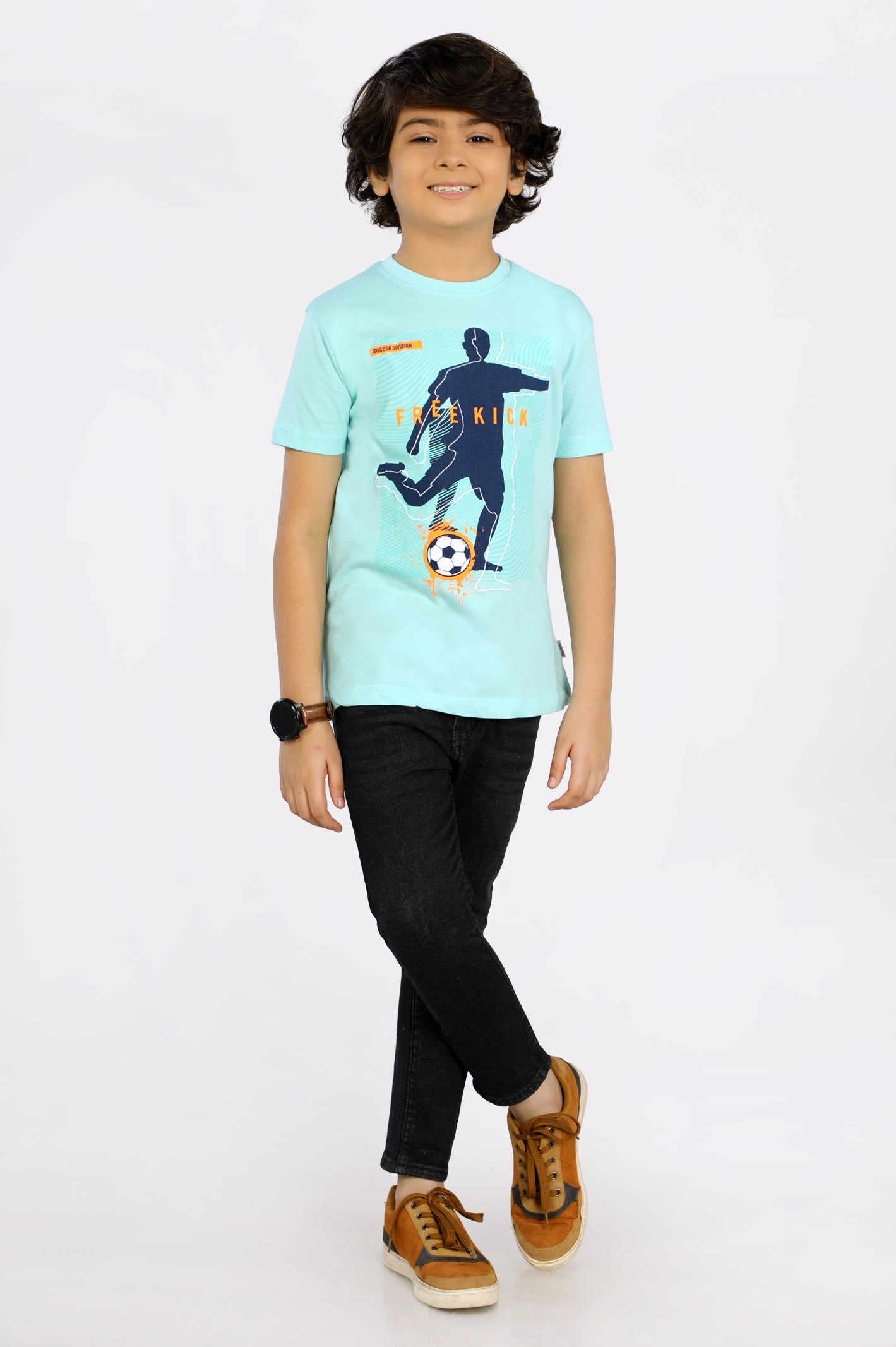 Soccer Print T-Shirt From Diners