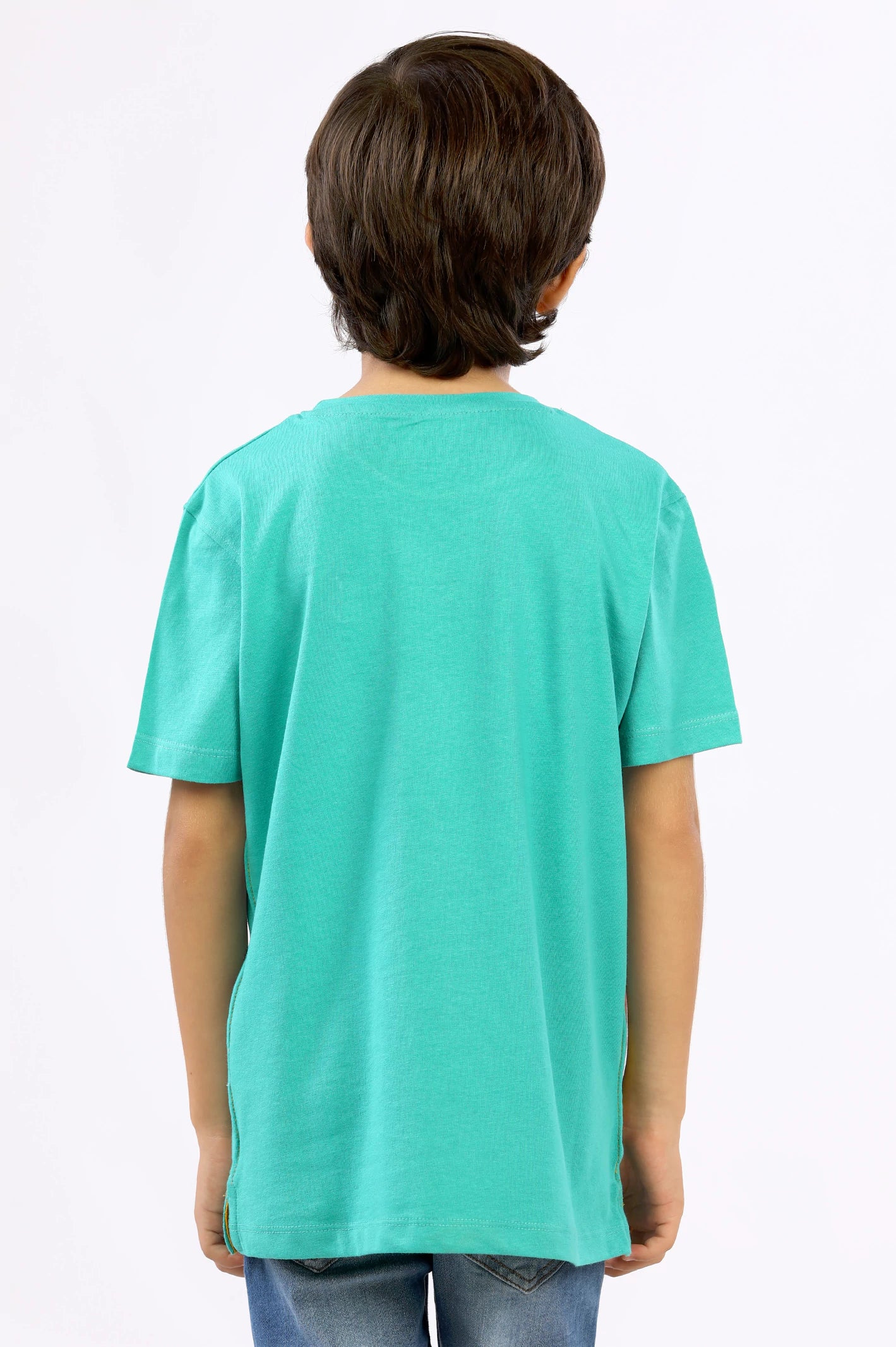 Green Graphic Printed T-Shirt From Diners