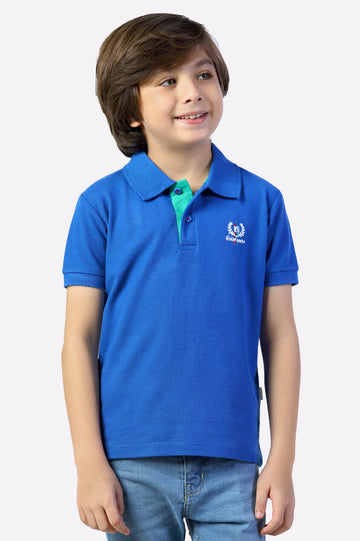 Royal Blue Basic Polo