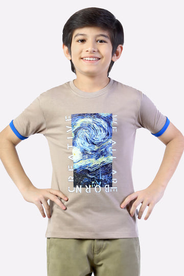 Sand Graphic Print T-Shirt
